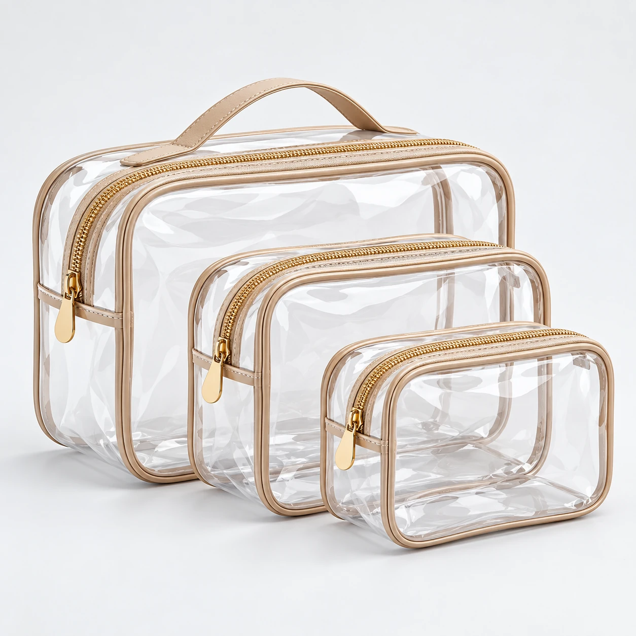 ST-155 Taba Premium Şeffaf Organizer — 4 Boy