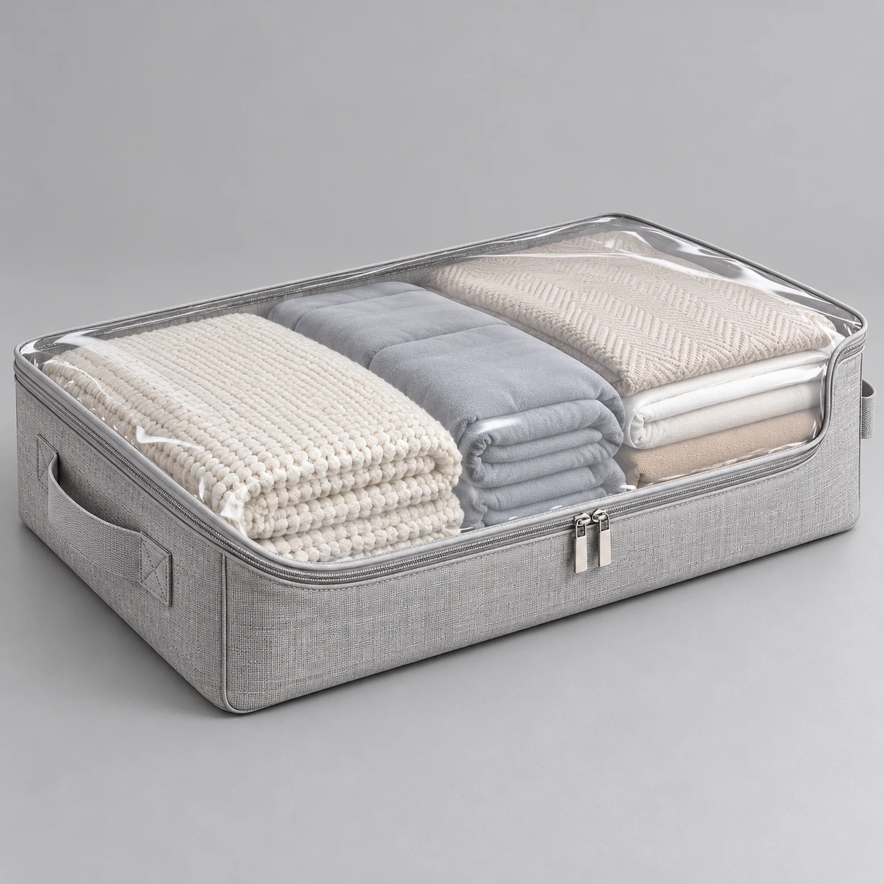 ST-242 Şeffaf Kapaklı Büyük Packing Cube