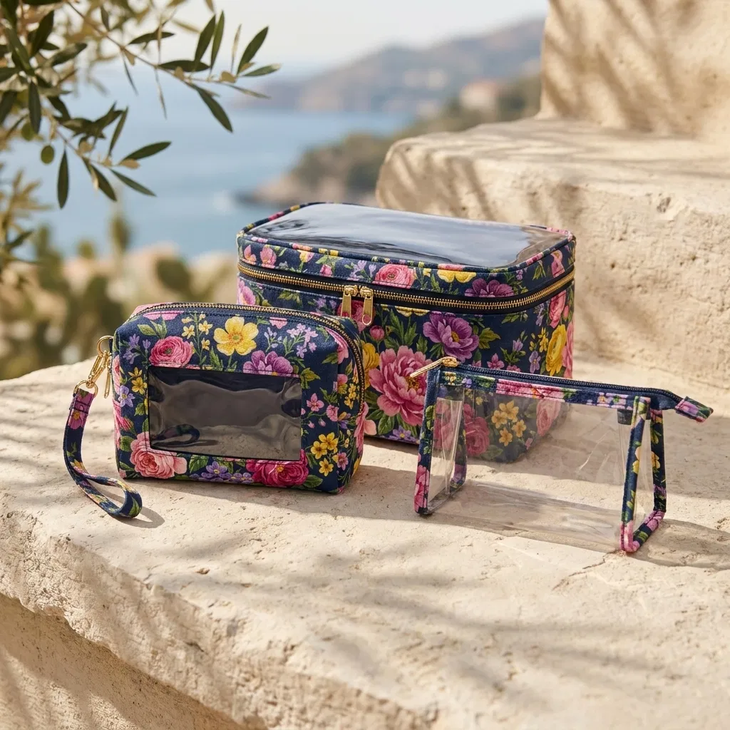ST-001 Floral Kozmetik Organizer Serisi — 3 Model