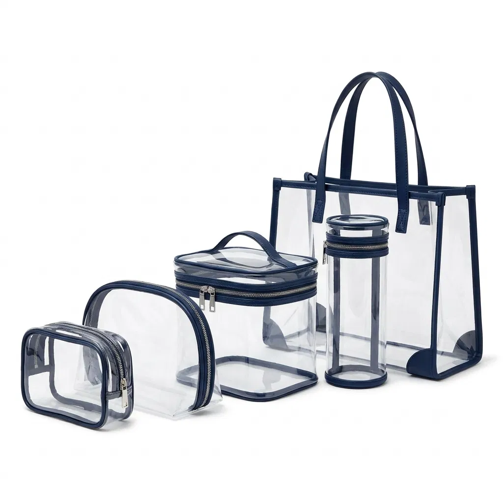 ST-033 Lacivert Biyeli Seyahat Organizer Serisi — 5 Model