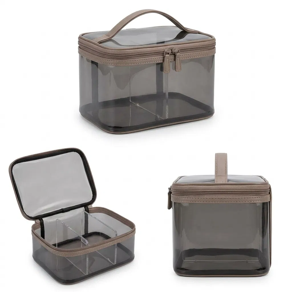 ST-124 Füme Şeffaf Kutu Organizer