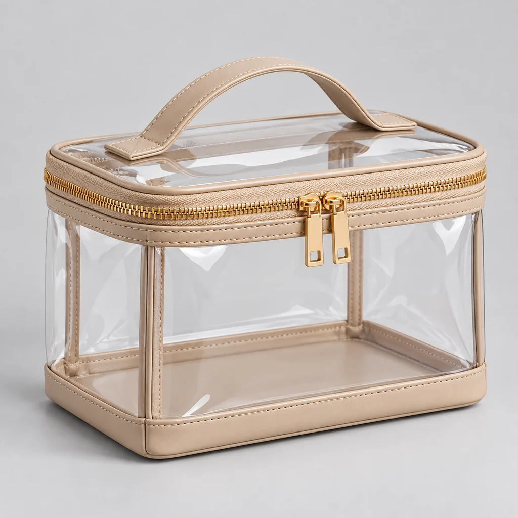 ST-196 Şeffaf Üst Saplı Vanity Organizer